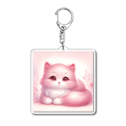 PINK! Acrylic Key Chain