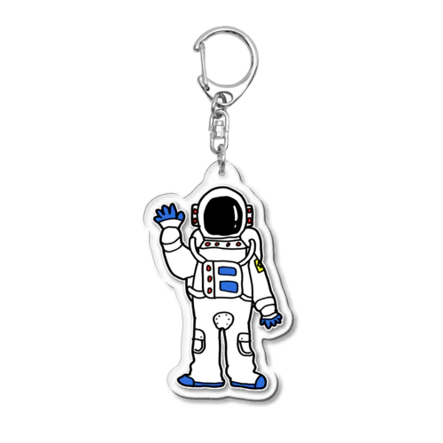 宇宙飛行士(まま) Acrylic Key Chain