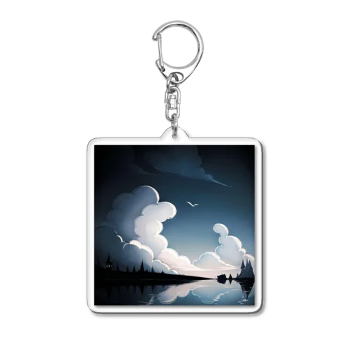 夜明け Acrylic Key Chain