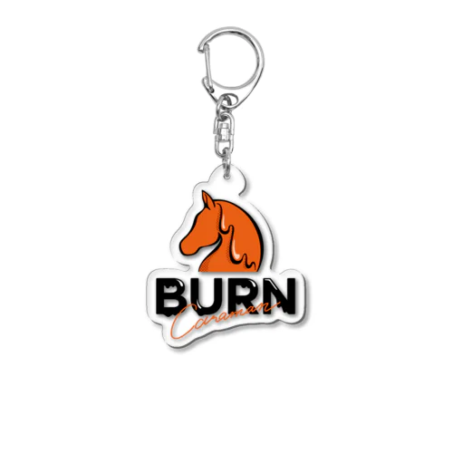 BURN CARAMAN（バーンキャラマン） Acrylic Key Chain