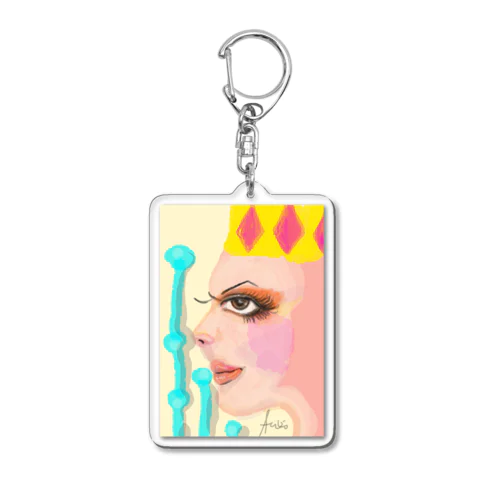 明日 Acrylic Key Chain