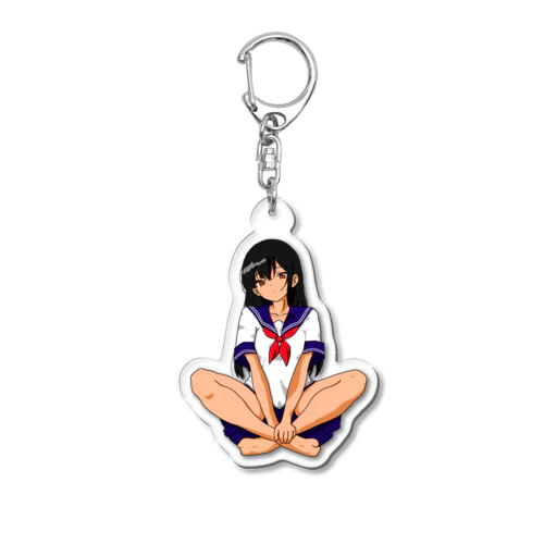 少女 Acrylic Key Chain