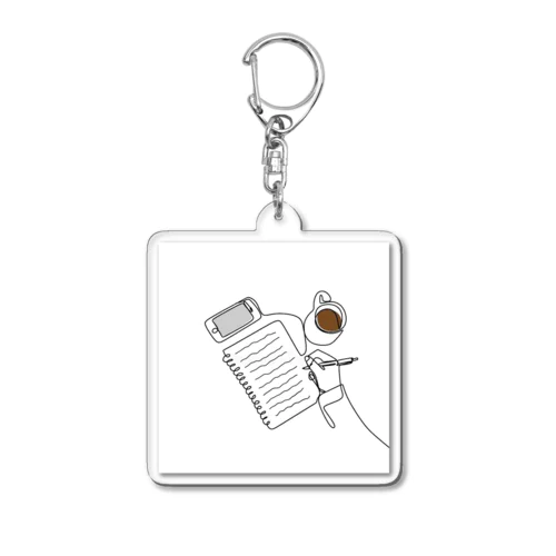 夜明け Acrylic Key Chain