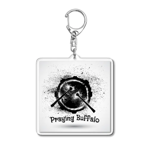 Praying Buffalo Snare アクリルキーホルダー