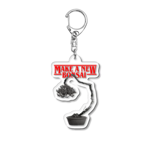 Akamatsu bunjin Acrylic Key Chain