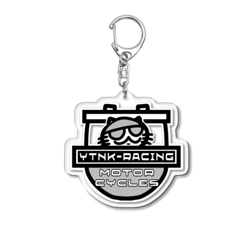 YTNK-Racing motorcycle チームロゴA Acrylic Key Chain