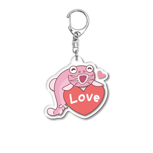 Love Acrylic Key Chain