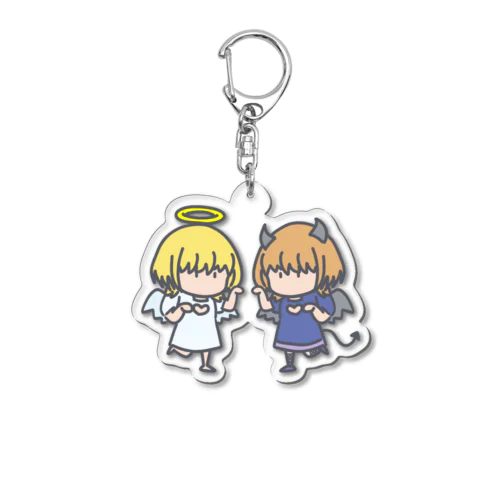 天国と地獄 Acrylic Key Chain