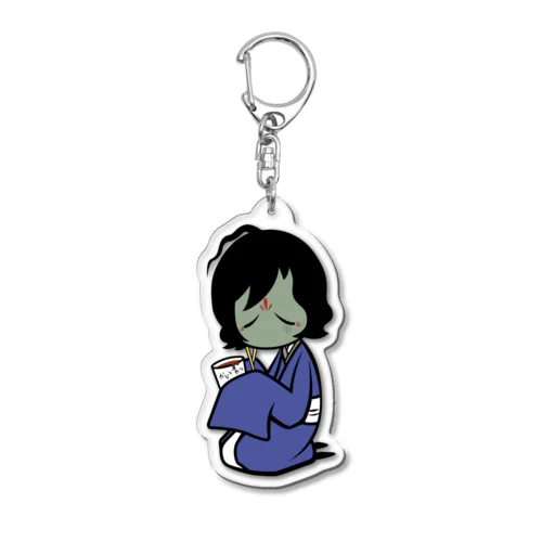 むがいてゃん（激辛へにゃver） Acrylic Key Chain