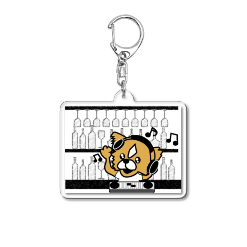 DJわんこのチーくん! Acrylic Key Chain