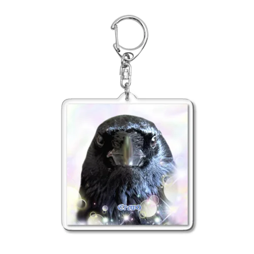 カラスのラビ Acrylic Key Chain