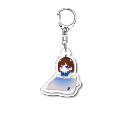 まーじゃんさはら Acrylic Key Chain