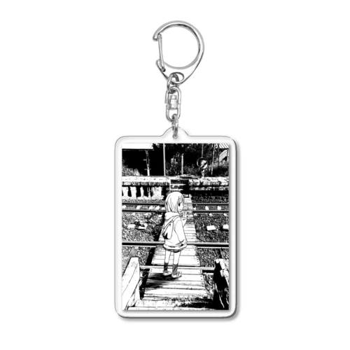 線路 Acrylic Key Chain