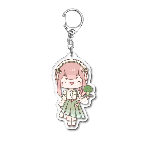 メイドおとと　みどり Acrylic Key Chain