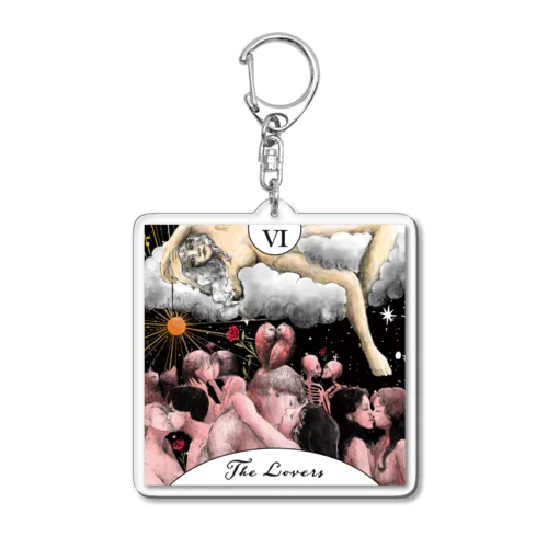 THE LOVERS Acrylic Key Chain