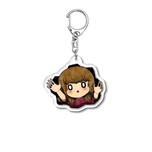 平穏な子　アクリルキーホルダー Acrylic Key Chain