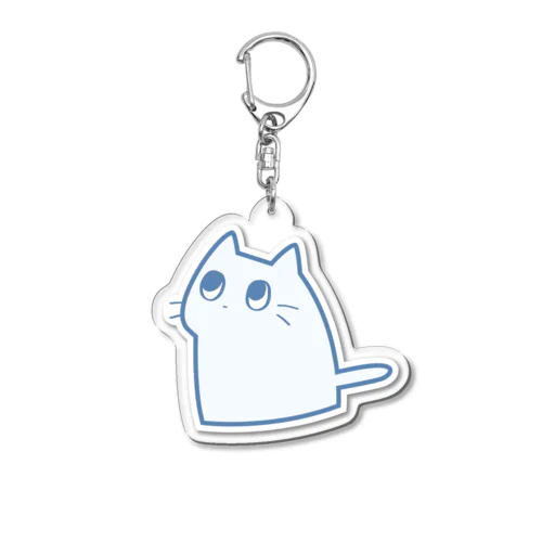 ネコリョーシカ（しまわれver） Acrylic Key Chain