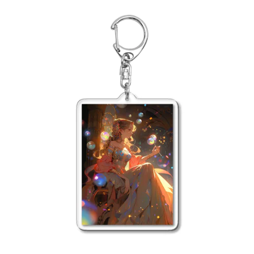 ディナーパーテイー　sanae 2074 Acrylic Key Chain