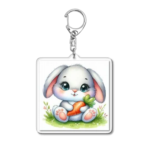 うさかわいい Acrylic Key Chain