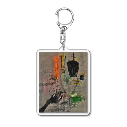 Devil is going to be there  Acrylic Key Chain