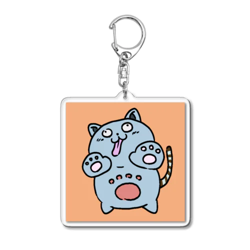 ドスコイ猫 Acrylic Key Chain