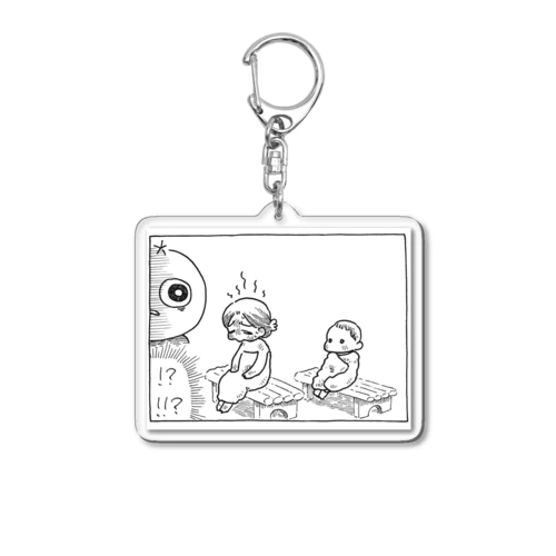 のぼせふじちゃん Acrylic Key Chain