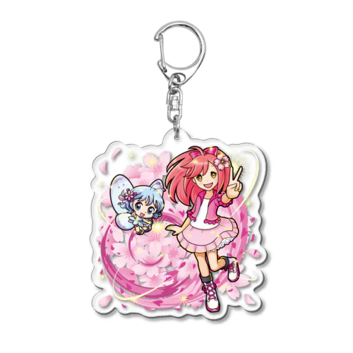 【算数王国】No.5究極アリリン Acrylic Key Chain