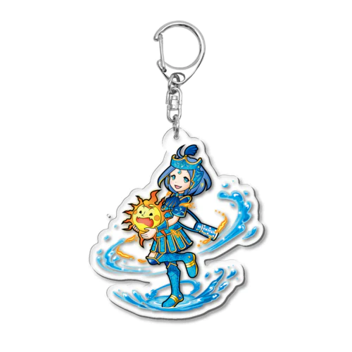 【算数王国】No.8ネプチューンユイ Acrylic Key Chain