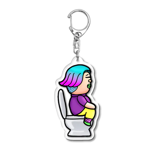 【トイレ休憩】アーティスト志望 Acrylic Key Chain