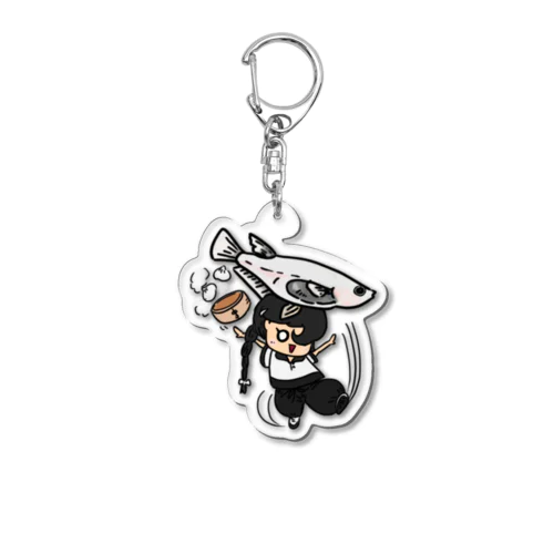 パンダ子 Acrylic Key Chain