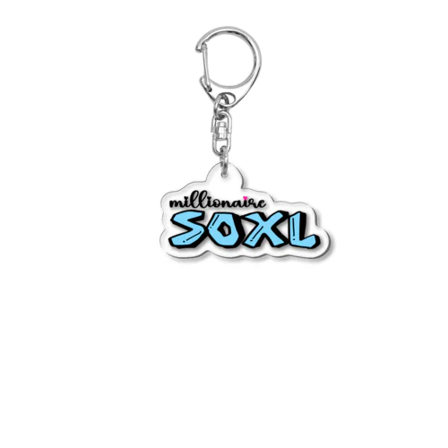 SOXL　millionaire Acrylic Key Chain