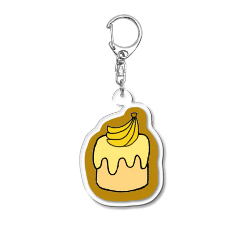 バナナケーキ Acrylic Key Chain