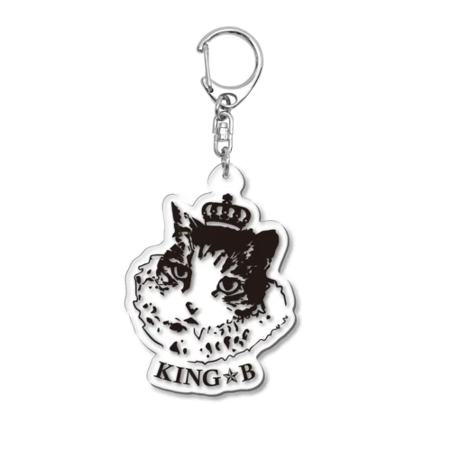 KING★B Acrylic Key Chain