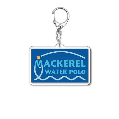 MACKEREL（ブルーボックス）片面プリント Acrylic Key Chain