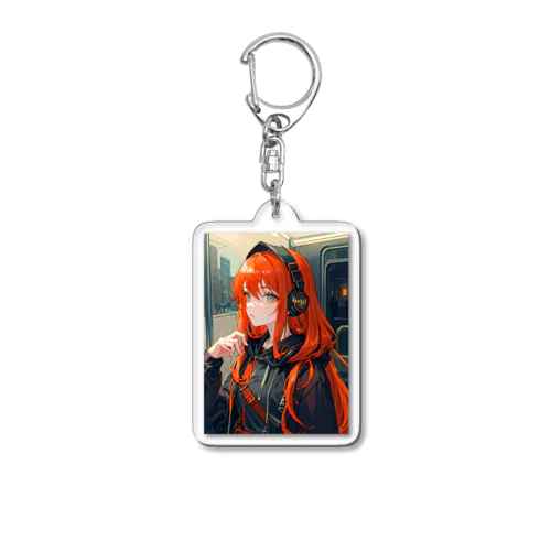 Electrina Acrylic Key Chain