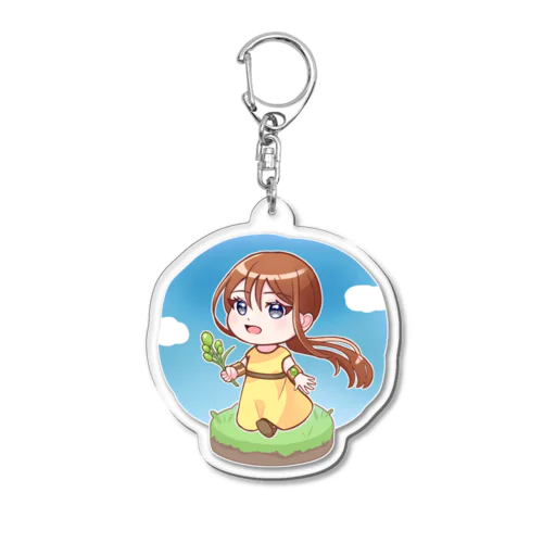 みにアテナさん Acrylic Key Chain