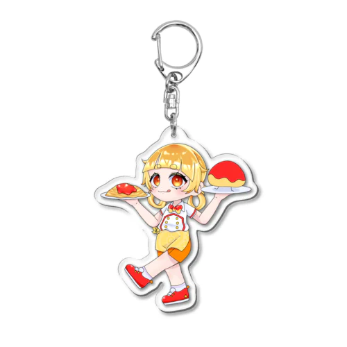 おむらいす(代理) Acrylic Key Chain