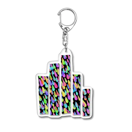 shower of tears Acrylic Key Chain