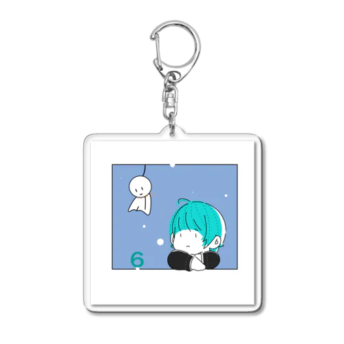 あめまち井尻さん（井尻晏菜バースデーイベント） Acrylic Key Chain