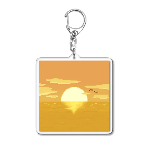 沈む夕日 Acrylic Key Chain