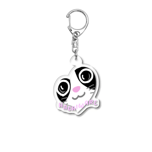 ハチワレ Acrylic Key Chain