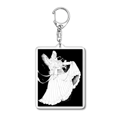 籠の鳥 Acrylic Key Chain