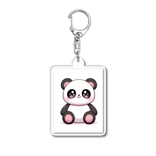 ピンクパンダ🐼スンスン Acrylic Key Chain