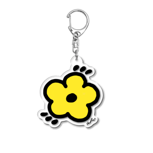 きいろいお花 Acrylic Key Chain