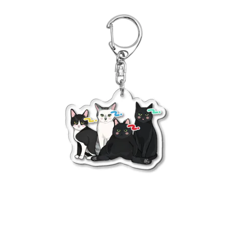 くろついch Acrylic Key Chain