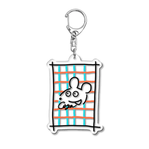 こやねずみ夏 Acrylic Key Chain