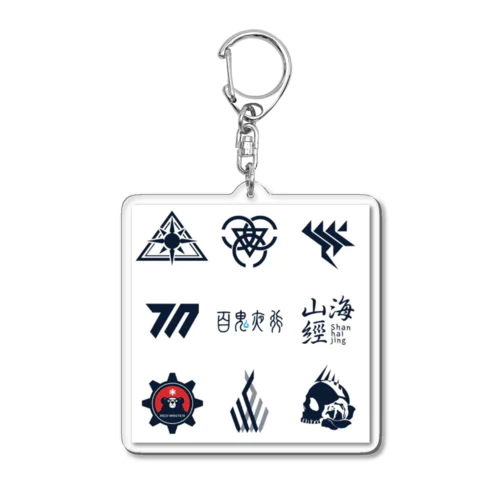 学校ロゴ Acrylic Key Chain