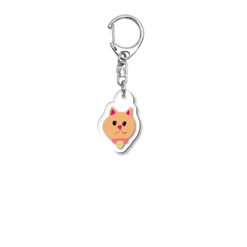 ねこのココちゃん🐱🩷 Acrylic Key Chain