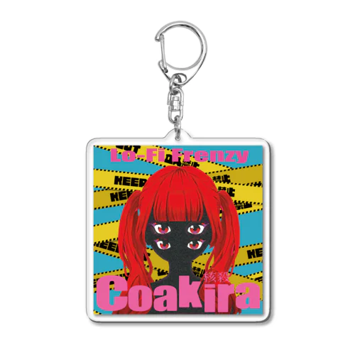 Lo​-​Fi Frenzy Acrylic Key Chain