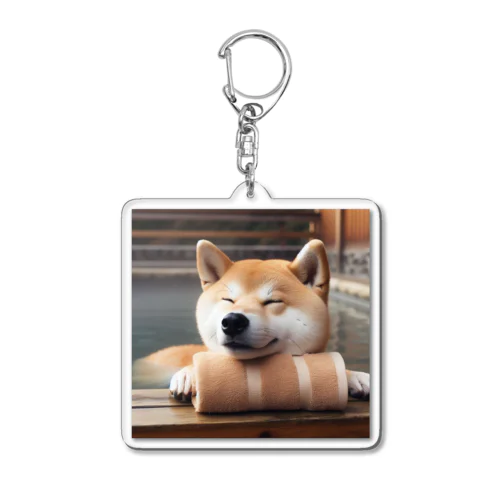 ほっこり柴犬 Acrylic Key Chain